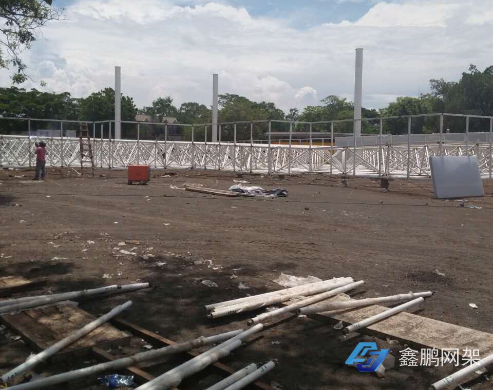 尼加拉瓜運動場網架及鋁板幕墻